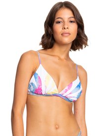 2 POP SURF 2022 - Parte de cima de biquíni com triângulo fixo para Mulheres jovens  ERJX304603 Roxy
