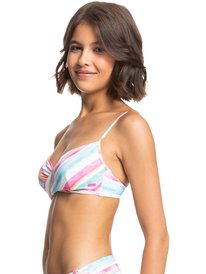 1 Island In The Sun Wrap Bralette Bikini Top Yellow ERJX304605 Roxy