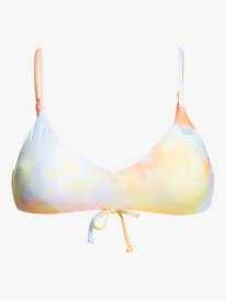 4 Beach Classics 2022 - Athletic Triangle Bikini Top for Women White ERJX304623 Roxy
