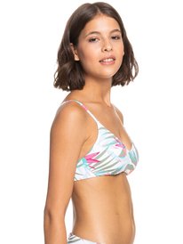 1 Beach Classics - Haut de bikini Athletic Tri pour Femme Blanc ERJX304623 Roxy