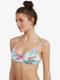 5 Beach Classics - Haut de bikini Athletic Tri pour Femme Blanc ERJX304623 Roxy