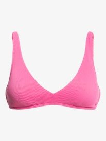 3 Roxy Love The Oceana V - Haut de bikini triangle allongé pour Femme Rose ERJX304642 Roxy