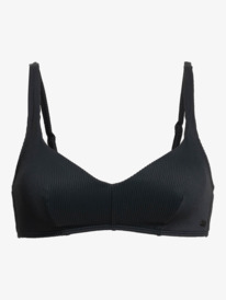 6 Womens Roxy Love The Sun Ray Bikini Top Black ERJX304645 Roxy