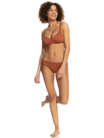 7 Roxy Love The Sun Ray - BH-Bikinioberteil für Körbchengröße D für Frauen Braun ERJX304645 Roxy