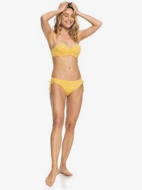 3 Quiet Beauty 2022 - Bandeau-Bikinioberteil für Frauen Gelb ERJX304650 Roxy