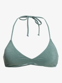 4 Shimmer Time - Haut de bikini triangle pour Femme Vert ERJX304655 Roxy