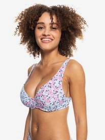 Roxy Love The Oceana V - Underwired D-Cup Bikini Top for Young Women  ERJX304669