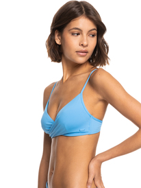 1 Beach Classics - Haut de bikini bralette pour Femme Bleu ERJX304685 Roxy