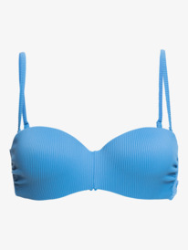 9 Roxy Love The Beach Vibe - Top de bikini bandeau para Mujer Azul ERJX304695 Roxy