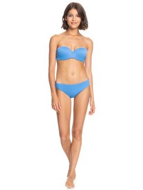 6 Roxy Love The Beach Vibe - Top de bikini bandeau para Mujer Azul ERJX304695 Roxy