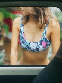 Blossom Babe Smocked - Bralette Bikini Top for Women  ERJX304698