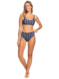 2 Womens Printed ROXY Love Bralette Bikini Top Blue ERJX304713 Roxy