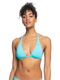 8 Beach Classics - Tiki Tri Bikini Top for Women Blue ERJX304719 Roxy