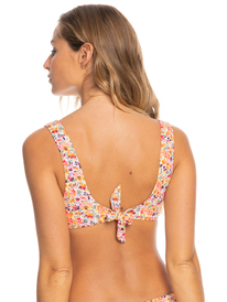 7 Printed Beach Classics - Haut de bikini bralette pour Femme Beige ERJX304721 Roxy