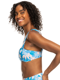 6 Womens Roxy Love The Coco Bikini Top Blue ERJX304736 Roxy
