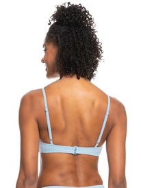 11 Roxy Love The Surf Knot Bikini Top Blue ERJX304759 Roxy