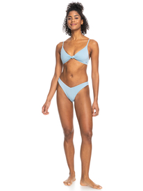 10 Roxy Love The Surf Knot Bikini Top Blue ERJX304759 Roxy