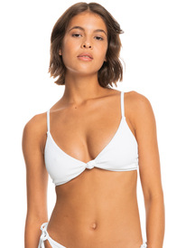 13 ROXY Love - Top de Bikini Triangular para Mujer Blanco ERJX304759 Roxy