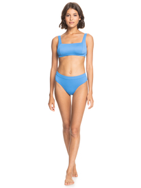 2 Roxy Love The 360 Athletic Bikini Top Blue ERJX304775 Roxy