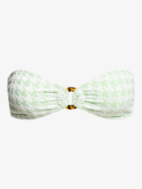6 Check It Bandeau Bikini Top  ERJX304818 Roxy
