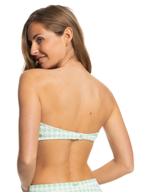 roxy, Check It 2022 - Haut de bikini bandeau pour Femme, SPRUCETONE CHECK IT S (gfe6) Check It 2022 - Bandeau Bikini Top for Women ERJX304818