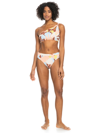 7 Womens Floraldelic Assymetric Bikini Top  ERJX304866 Roxy