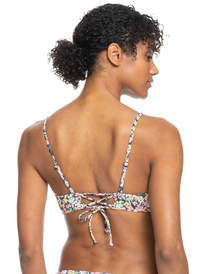 roxy, Printed Beach Classics - Bra Bikini Top for Women, MOOD INDIGO DITSY LOVE (bsp7) Printed Beach Classics - Bra Bikini Top for Women ERJX304901