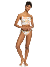 2 Printed Beach Classics - Top de bikini deportivo para Mujer Blanco ERJX304904 Roxy