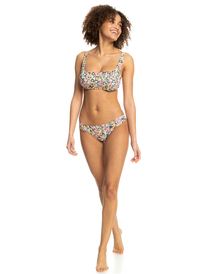 3 Printed Beach Classics - Bikinitop met Beugels Cupmaat D voor Dames Blue ERJX304908 Roxy