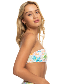 Retro Revo Reversible Bandeau Bikini Top | Roxy