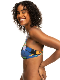 6 Color Jam Bralette Bikini Top Black ERJX304938 Roxy