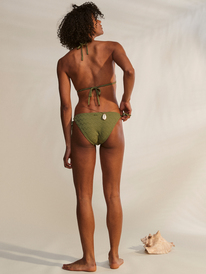 4 Current Coolness - Elongated Triangle Bikini Top for Women Green ERJX304941 Roxy