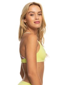 11 Retro Revo - Triangel Bikinitop, aan twee kanten draagbaar voor Dames White ERJX304954 Roxy