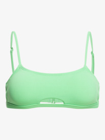 4 Color Jam - Bralette Bikini Top for Women Green ERJX304956 Roxy