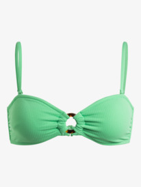 11 Color Jam - Haut de bikini bandeau pour Femme Vert ERJX304957 Roxy