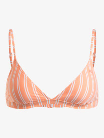4 Roxy Into The Sun - Parte de cima de biquíni Tiki triangular para Mulher Pink ERJX304971 Roxy