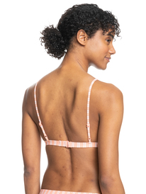 3 Roxy Into The Sun - Parte de cima de biquíni Tiki triangular para Mulher Pink ERJX304971 Roxy