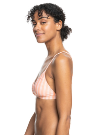 1 Roxy Into The Sun - Parte de cima de biquíni Tiki triangular para Mulher Pink ERJX304971 Roxy