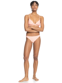 2 Roxy Into The Sun - Parte de cima de biquíni Tiki triangular para Mulher Pink ERJX304971 Roxy