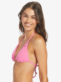 1 Hawaiian Heat Elongated Triangle Bikini Top Pink ERJX304978 Roxy