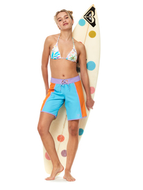 4 Retro Revo - Wendbares Tiki-Tri-Bikinioberteil für Frauen Weiss ERJX304982 Roxy