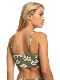 roxy, Retro Revo - Haut de bikini réversible pour Femme, LODEN GREEN SURFRIDER SPIRIT S (gng6) Retro Revo - Reversible Bikini Top for Women ERJX304984