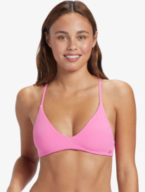 roxy, Hawaiian Heat Haut de bikini triangle pour Femme, SHOCKING PINK (mjy0) Hawaiian Heat - Triangle Bikini Top for Women ERJX304988