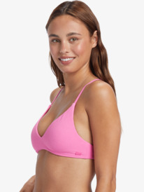 1 Hawaiian Heat Triangle Bikini Top Pink ERJX304988 Roxy