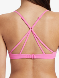 3 Hawaiian Heat Triangle Bikini Top Pink ERJX304988 Roxy