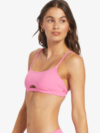 1 Hawaiian Heat Bralette Bikini Top Pink ERJX304989 Roxy