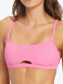 2 Hawaiian Heat Bralette Bikini Top Pink ERJX304989 Roxy