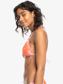 8 Surf.Kind.Kate. - Triangle Bikini Top for Women Pink ERJX305006 Roxy