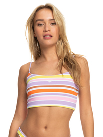 7 Surf.Kind.Kate. - Tank Bikini Top for Women White ERJX305007 Roxy