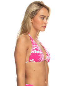1 Printed Beach Classics Elongated Bikini Top Pink ERJX305012 Roxy